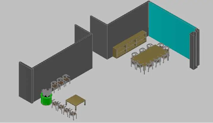 diseño 3d oficinas