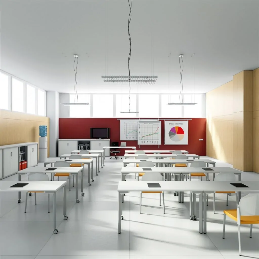 ddiseño de salas centros educativos Tarragona